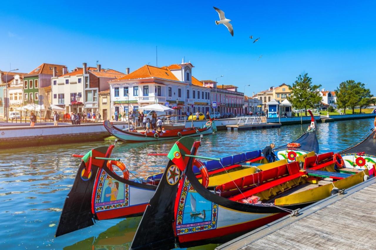 Terrace Apartment - T2 Com Garagem Fechada Gratuita Aveiro Kültér fotó